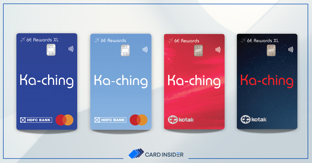 Indigo 6E Rewards Credit Cards - HDFC Bank and Kotak Bank Co-branded Cards
